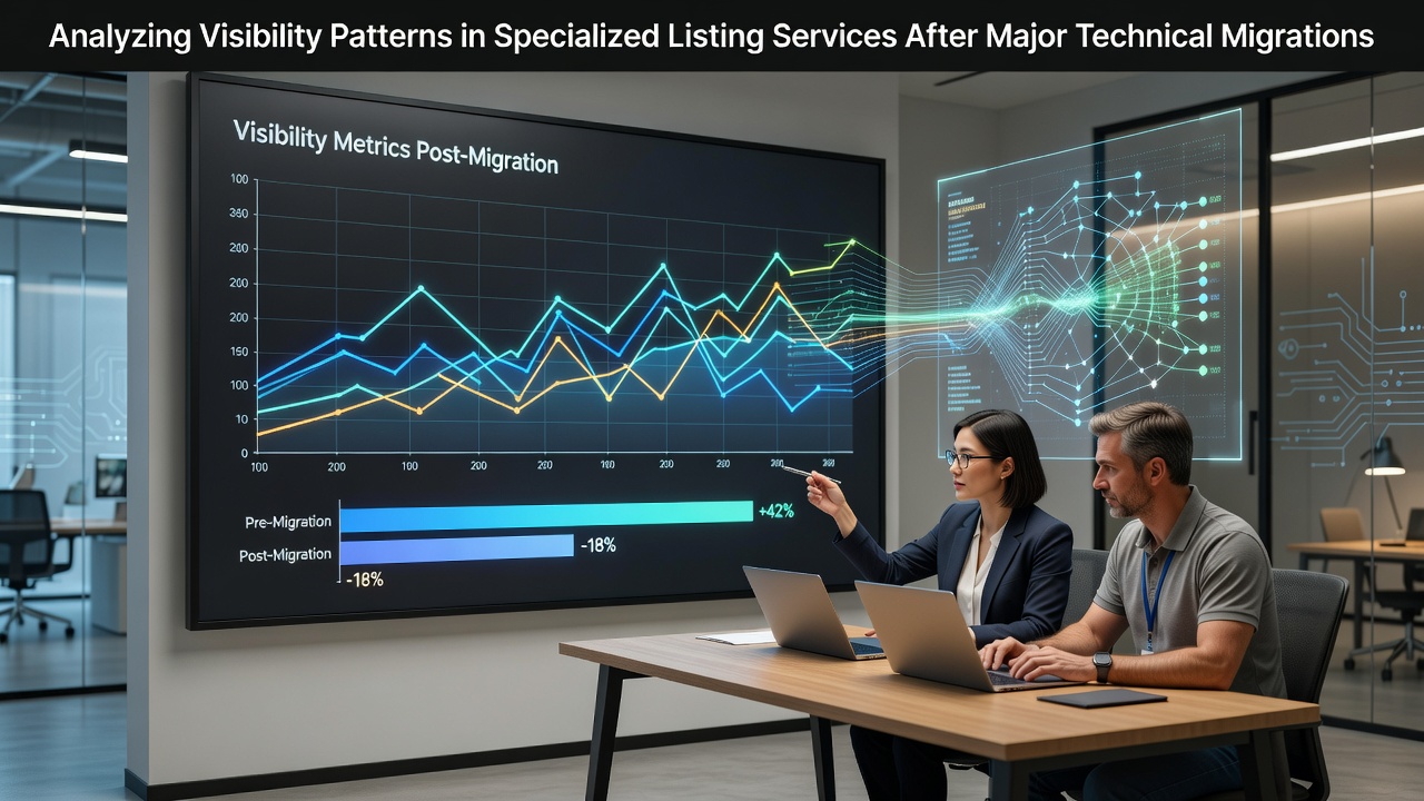 Analyzing Visibility Patterns in Specialized Listing Services After Major Technical Migrations
